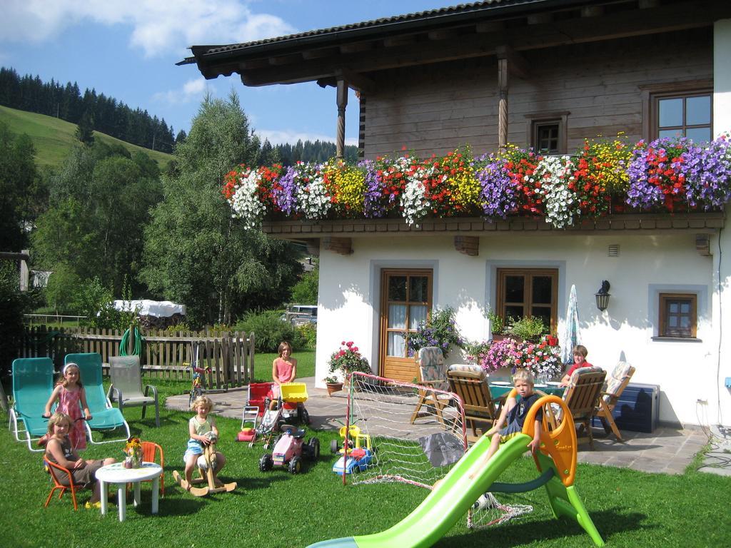 Ferienhaus Niedermoser Leogang Exterior foto